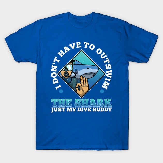 i don't have to out swim 2 T-Shirt by thihthaishop